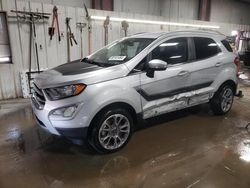 Salvage cars for sale from Copart Elgin, IL: 2022 Ford Ecosport Titanium