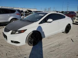 Salvage cars for sale at Haslet, TX auction: 2012 Honda Civic SI