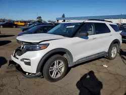 Ford Explorer xlt salvage cars for sale: 2020 Ford Explorer XLT