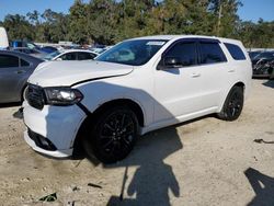 Salvage cars for sale at Ocala, FL auction: 2017 Dodge Durango GT