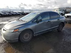 Honda Civic DX salvage cars for sale: 2007 Honda Civic DX