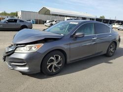 Salvage cars for sale at Fresno, CA auction: 2016 Honda Accord LX