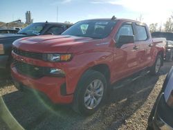 Chevrolet salvage cars for sale: 2020 Chevrolet Silverado K1500 Custom