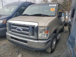 Salvage trucks for sale at Waldorf, MD auction: 2012 Ford Econoline E350 Super Duty Wagon