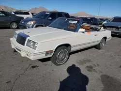 1982 Chrysler Lebaron Medallion en venta en North Las Vegas, NV