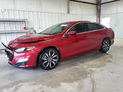 Salvage cars for sale at Haslet, TX auction: 2021 Chevrolet Malibu RS