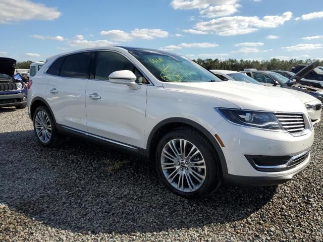 2018 Lincoln MKX Reserve