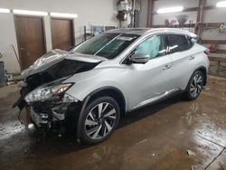 Salvage cars for sale from Copart Pekin, IL: 2018 Nissan Murano S