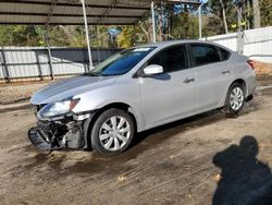 2017 Nissan Sentra S en venta en Austell, GA