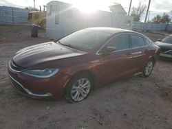 Salvage cars for sale from Copart Oklahoma City, OK: 2015 Chrysler 200 Limited