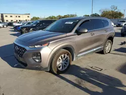 Salvage cars for sale at Wilmer, TX auction: 2020 Hyundai Santa FE SEL