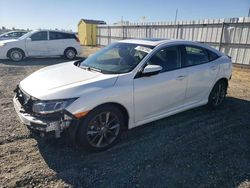 Salvage cars for sale at Sacramento, CA auction: 2019 Honda Civic EXL