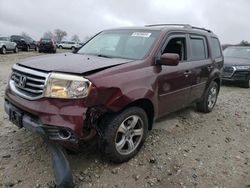 Honda salvage cars for sale: 2012 Honda Pilot Exln