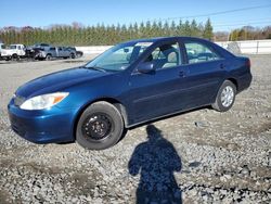 Toyota salvage cars for sale: 2004 Toyota Camry LE