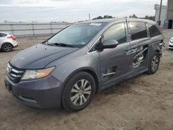 Honda Odyssey ex salvage cars for sale: 2016 Honda Odyssey EX