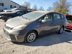 Toyota Prius salvage cars for sale: 2014 Toyota Prius V