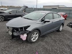 Salvage cars for sale at Ottawa, ON auction: 2018 Chevrolet Cruze LT