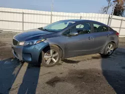 Salvage cars for sale at Dunn, NC auction: 2018 KIA Forte LX