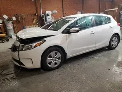 2017 KIA Forte LX en venta en Ebensburg, PA