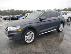 Salvage cars for sale at Savannah, GA auction: 2018 Audi Q5 Premium Plus