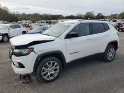 Salvage cars for sale at Mocksville, NC auction: 2022 Jeep Compass Latitude LUX