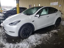 Salvage cars for sale at Marlboro, NY auction: 2021 Tesla Model Y