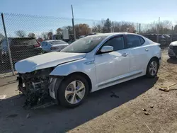 KIA salvage cars for sale: 2016 KIA Optima Hybrid