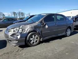 Salvage cars for sale at Spartanburg, SC auction: 2008 Toyota Corolla CE