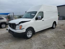 Salvage cars for sale at Arcadia, FL auction: 2018 Nissan NV 2500 S