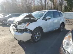 Salvage cars for sale at Glassboro, NJ auction: 2016 Subaru Forester 2.5I Touring