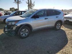 Salvage cars for sale at San Martin, CA auction: 2013 Honda CR-V LX