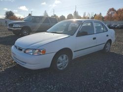 Salvage cars for sale at Portland, OR auction: 2000 Toyota Corolla VE