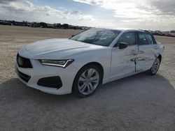 Salvage cars for sale at Arcadia, FL auction: 2023 Acura TLX Technology