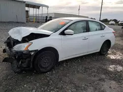 Salvage cars for sale at Tifton, GA auction: 2015 Nissan Sentra S