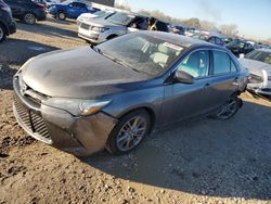 Salvage cars for sale at Kansas City, KS auction: 2017 Toyota Camry LE