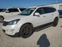 2016 Chevrolet Traverse LTZ en venta en Kansas City, KS