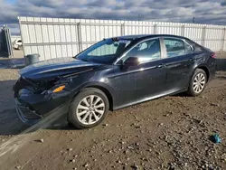 Salvage cars for sale at Appleton, WI auction: 2020 Toyota Camry LE