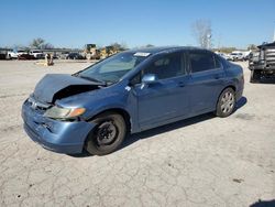 Salvage cars for sale at Kansas City, KS auction: 2008 Honda Civic LX