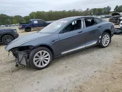 Salvage cars for sale at Conway, AR auction: 2016 Tesla Model S