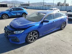 Salvage cars for sale at Sun Valley, CA auction: 2019 Honda Civic SI