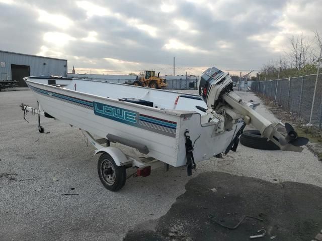 1994 Lowe Boat With Trailer