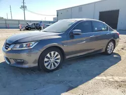 Salvage cars for sale at Jacksonville, FL auction: 2013 Honda Accord EXL