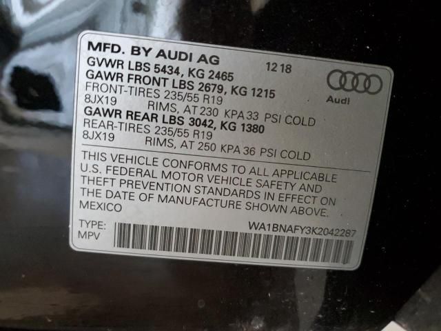 2019 Audi Q5 Premium Plus