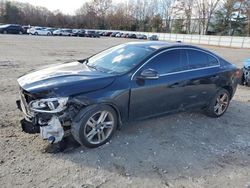 Salvage cars for sale at North Billerica, MA auction: 2015 Volvo S60 Premier