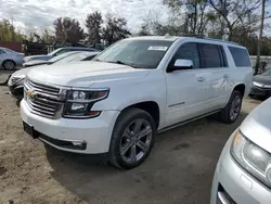 Salvage SUVs for sale at auction: 2019 Chevrolet Suburban K1500 Premier