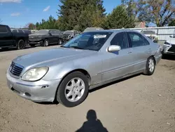 Salvage cars for sale at Finksburg, MD auction: 2000 Mercedes-Benz S 500