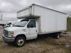 Salvage trucks for sale at Dyer, IN auction: 2012 Ford Econoline E350 Super Duty Cutaway Van