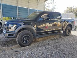 Salvage cars for sale at Augusta, GA auction: 2018 Ford F150 Raptor