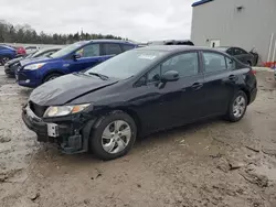 Salvage cars for sale from Copart Franklin, WI: 2013 Honda Civic LX