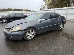 Vehiculos salvage en venta de Copart Dunn, NC: 2006 Acura RL